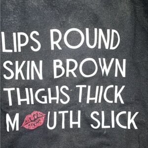 Cute saying  black hoodie. Normal wear and tear in high traffic areas
